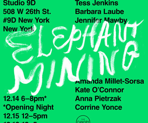 Elephant Mining Exhibition. Dec 2023, NYC