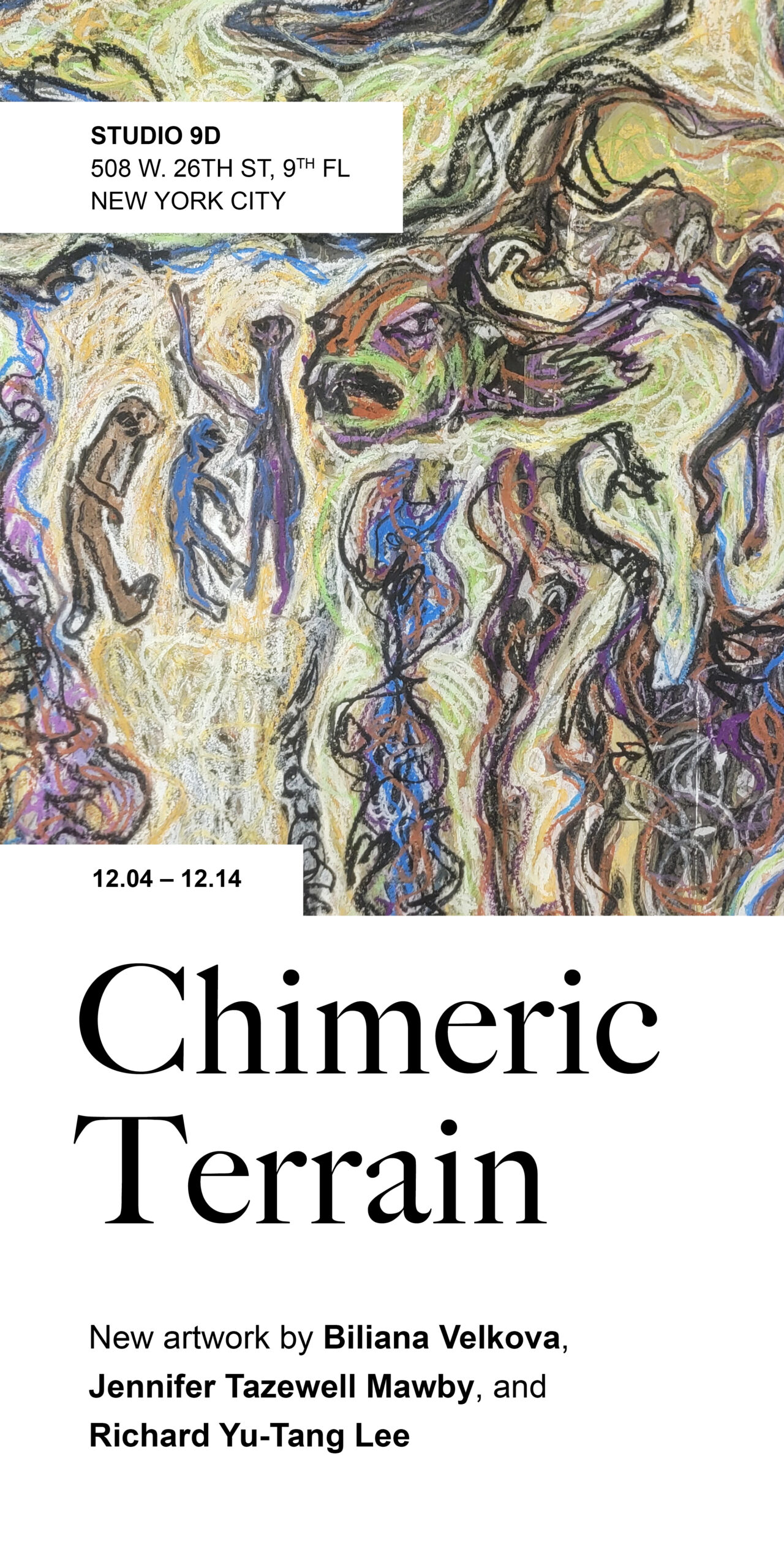 Chimeric Terrain – Exhibition Dec. 4-14 in NYC
